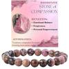 Beaded bracelet powder crystal garnet natural stone tiger's eye stone bead string natural crystal bracelet design