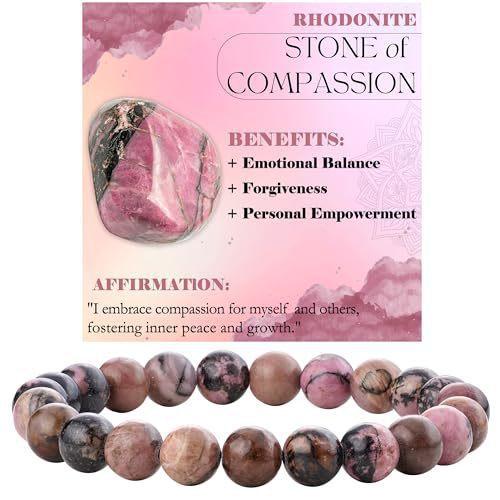 Beaded bracelet powder crystal garnet natural stone tiger's eye stone bead string natural crystal bracelet design
