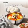 Sanhe 304 Stainless Steel Multi-tier Steamer Pot
