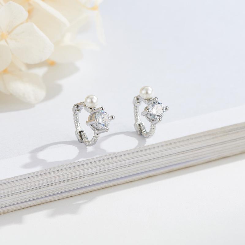 Orecchini Pendenti in Argento Sterling S925 Unisex alla Moda Design Floreale Occasione Festa Nicchia Temperamento Nuovo