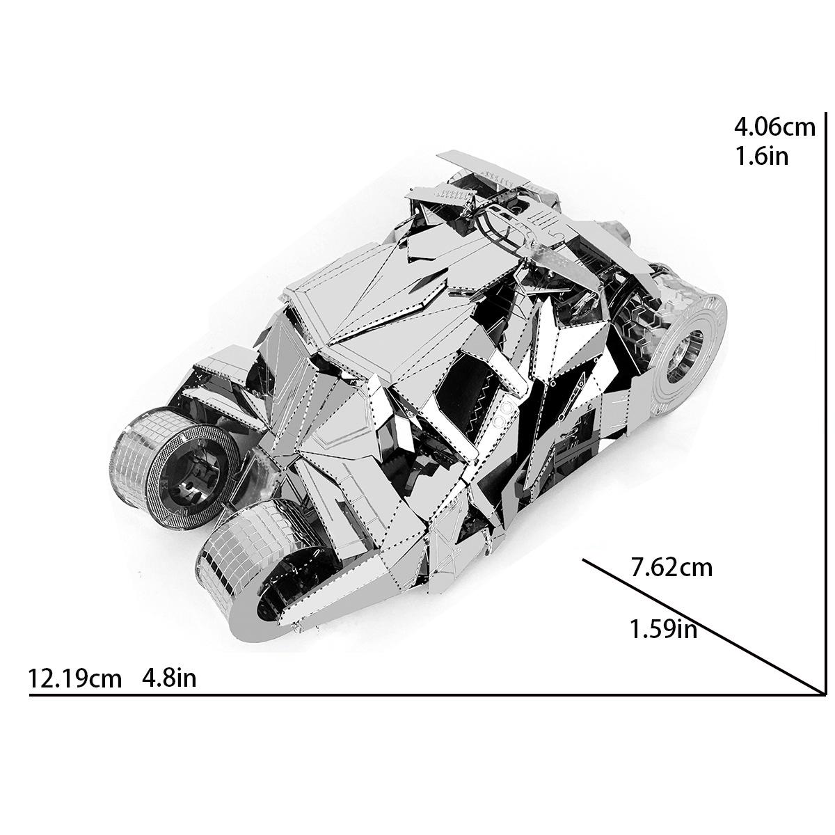 

3D металевий пазл для дорослих: Набір для складання моделі автомобільної інженерії своїми руками