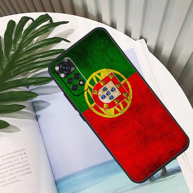 Portugal Flag Funda For Xiaomi Redmi Note 13 10 11 12 14 15 Pro Plus Case For Redmi 15C 12C 13C 14C 10C 15