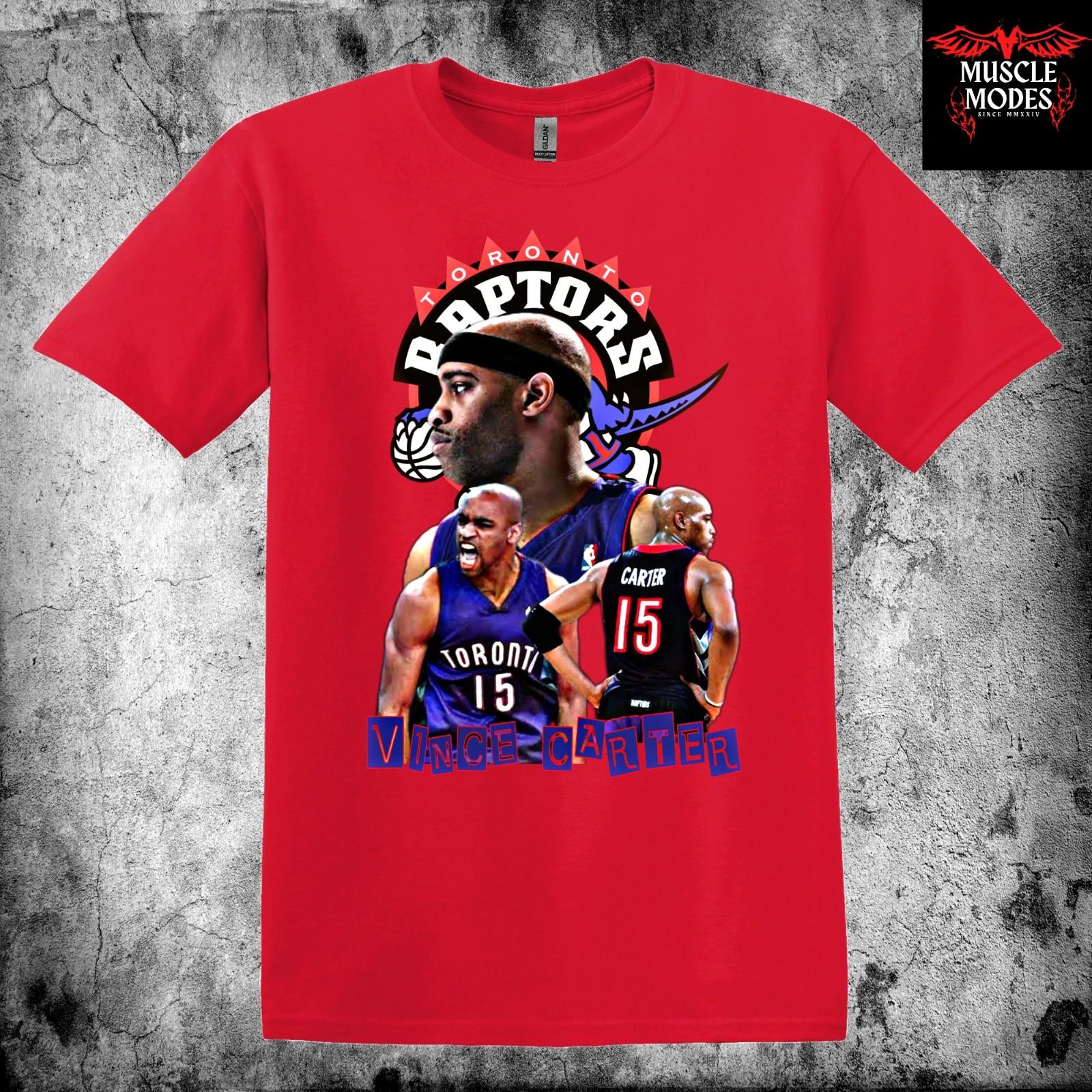 Vince Carter Toronto Raptors NBA Tribute Sports Premium Cotton Unisex T-Shirt S