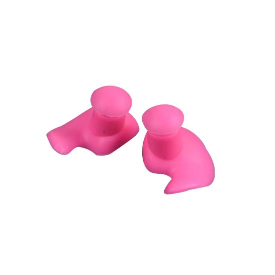 1 Pair Swimming Earplugs Silicone Waterproof Non-Slip Ear Plugs Friendly To Skin Noise Reduction Ear Plugs Swim Training Equipment