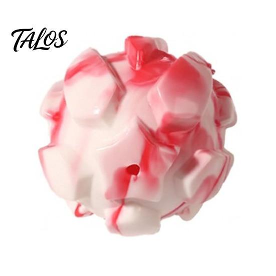Durable Dog Chew Toys for Aggressive Chewers Squeaky Balls, TPR Interactive Pet Toy, Teeth Cleaning High Toughness Gnawing Star Texture Toy