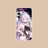 Blue Archive Hina Mobile Phone Case for Samsung Galaxy S25 S24 S23 S22 S21Plus FE Ultra Clear Colour Protective Luxury Cover