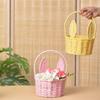 Unique Designs Lovely Rabbit Ears Handwoven Basket in  for Decorative and Practical Use Home Decoration Daily Use