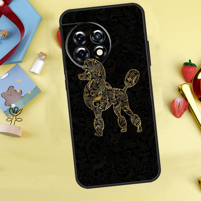 

Poodle Dog Cartoon Case For OnePlus 10 Pro 8 9 11 Ace 8T 9R 10R 10T OnePlus Nord CE 2 3 Lite 2T N10 N20 Cover OnePlus Nord CE 2