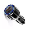 Double Port Type C USB Car Charger Quick Charging 3.0 Up To 30W Fast Charging Adapter for Smartphones and Tablets