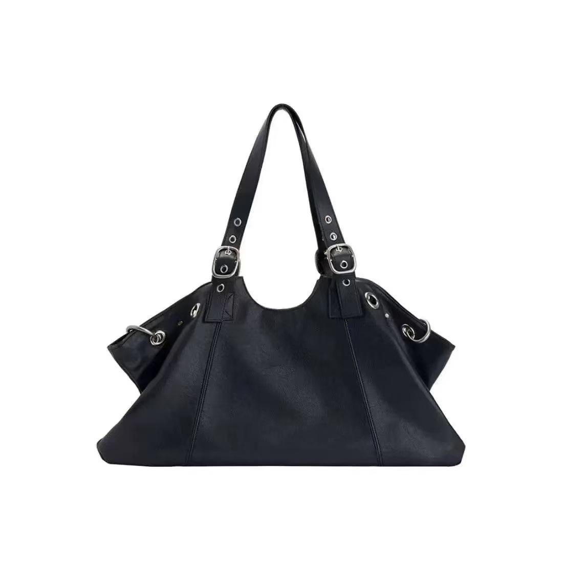 Riveted Tote Bag Spacious Stylish and Versatile Shoulder Hand Carry/Underarm Bag Durable and Soft