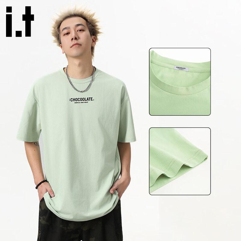 CHOCOOLATE Men s Trendy Loose Fit Short Sleeve T-Shirt M