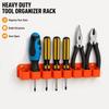 Heavy-Duty Metal Wall Mount Tool Rack Versatile Metal Tool Holder  For Workshop
