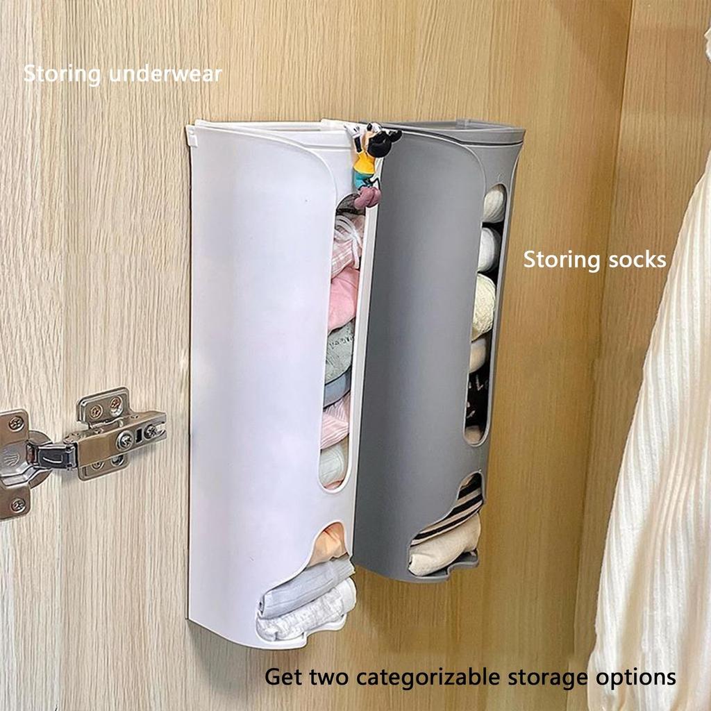 Kitchen Household Storage Organizer Bag Holder Dispenser Easy Wall Mount Bag Kitchen Organization Holder Supplies