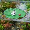 Realistic Fishing Cat Decoration Miniature Aquarium Landscaping Floating Cat Fishing Garden Pond