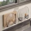 Kitchen Wall-Mounted Pot Lid & Chopping Board Rack