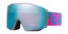 Oakley LINE MINER PRO L Asia Blue Duality Prizm Sapphire Iridium Prizm Iced Iridium One Size Goggles, Pink, Frame, & Lens,