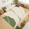 Modern Luxury Carpet Simple Living Room Decoration Large Size Rug Non-slip Bedroom Office Lounge Short Velvet Floor Mat Washable