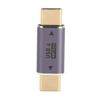 USB C Male To Male Adapter PD 100W 8K 40Gbps High Speed Charging HD Transmission Gold Plated Type C Male To Male Adapter