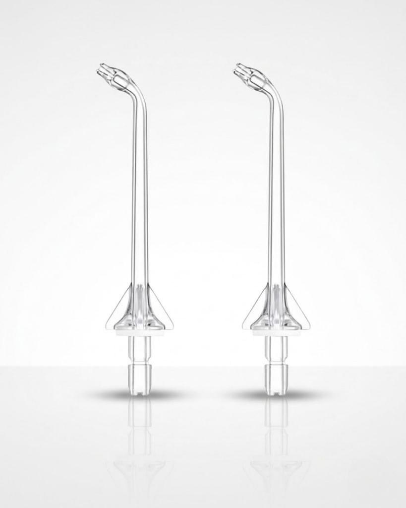 Genuine Panasonic EW0983-X Replacement Nozzle for Jet Washer Doltz - Ultrasonic Water Stream Nozzle (Clear) - 2-Pack - Includes TIGHUG Sticker