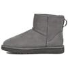 (WMNS) Classic Mini UGG Rubber Logo 'Grey' Women's 1108231-GREY