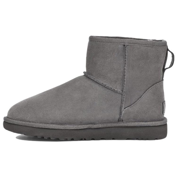 (WMNS) UGG Classic Mini UGG Rubber Logo Grey Women s 1108231-GREY EU 36