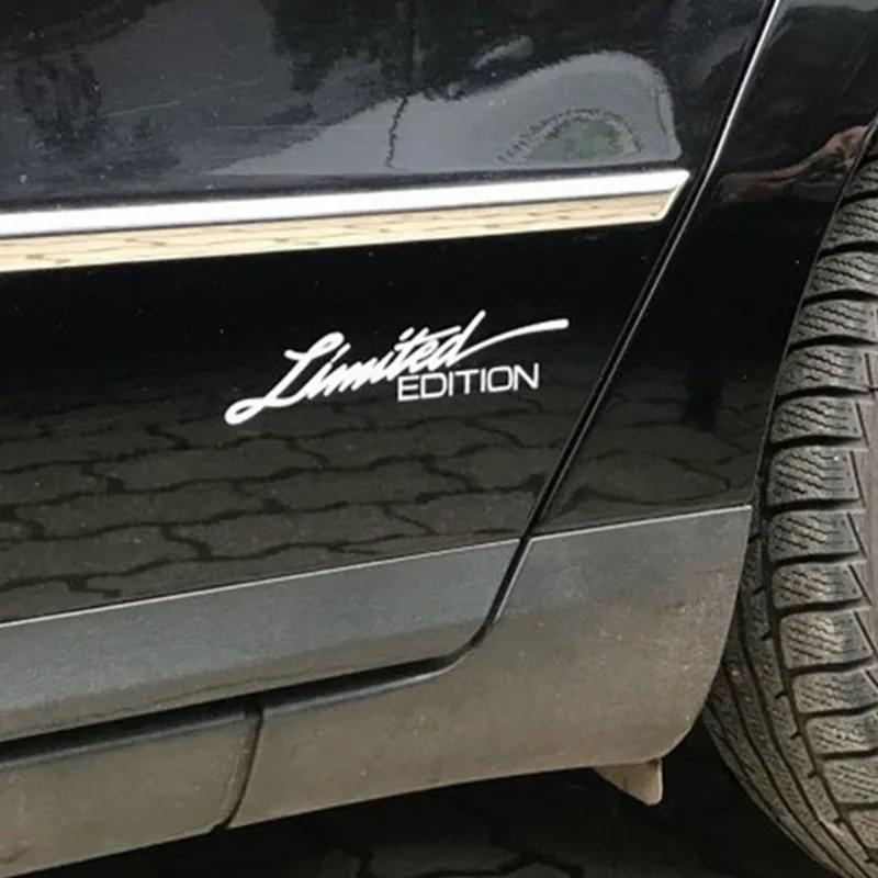 4/1 stücke Auto Aufkleber Laser Reflektierende Limited Edition Kreative Aufkleber Motorrad Vinyl Dekoration Helm Personalisierte DIY Aufkleber