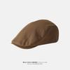 Forward hat women's autumn and winter hat breathable retro British reverse cap literary and advanced sense