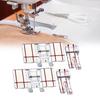 4 Pieces Sewing Machine Foot Straight Stitching Foot Sewing Machine Presser Foot Set for Household Sewing Machines