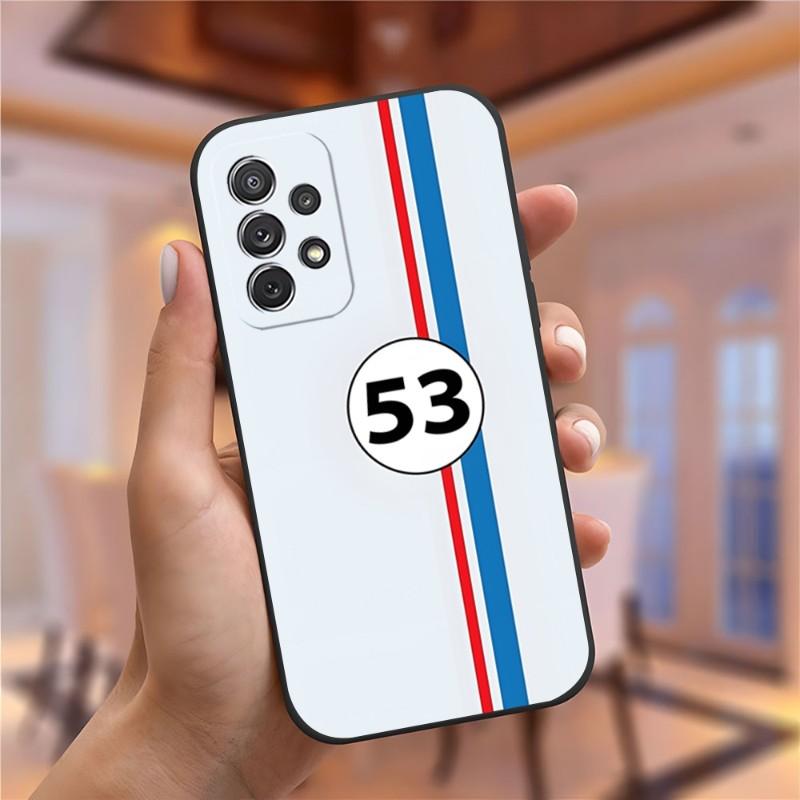 

Herbie, Number 53 Phone Case For Samsung Galaxy A13 A52 A53 A73 A32 A51 A23 A22 A12 A02s A20e A40 A50 A21 A72 A70 Cover Samsung A20e