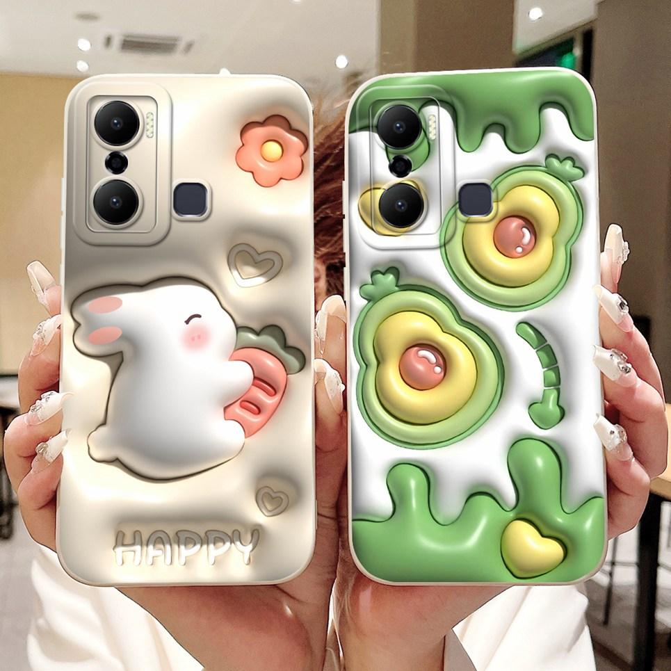Coque arrière en silicone souple pour Infinix Hot 20i 20s Hot20 5G 4G Hot 20 play Coque Bumper Panda Astronaute Dessin Animé Mignon Coque