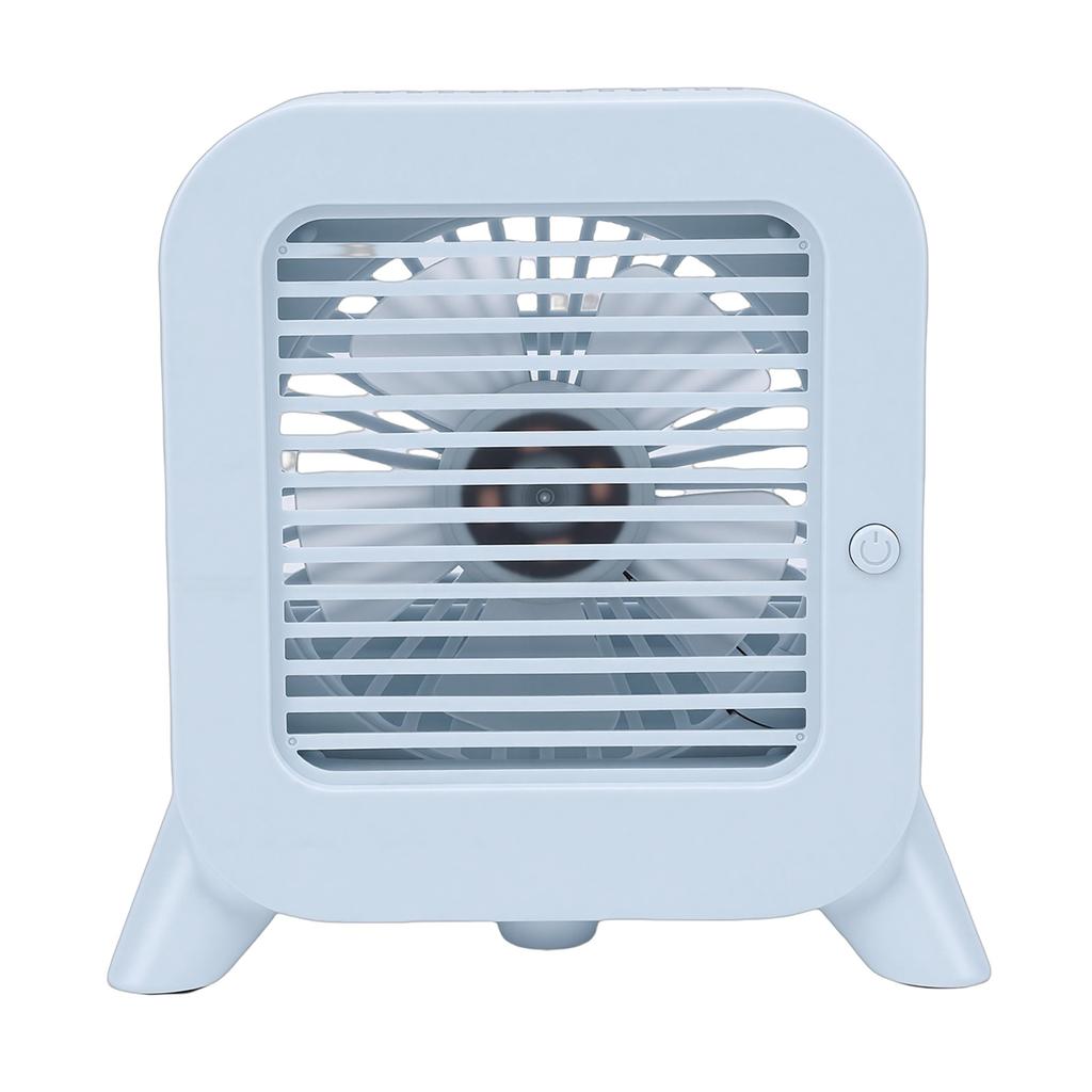 Desk Air Cooler Fan Cordless USB Rechargeable Mini Air Conditioner Fan for Bedroom Room Office Desk
