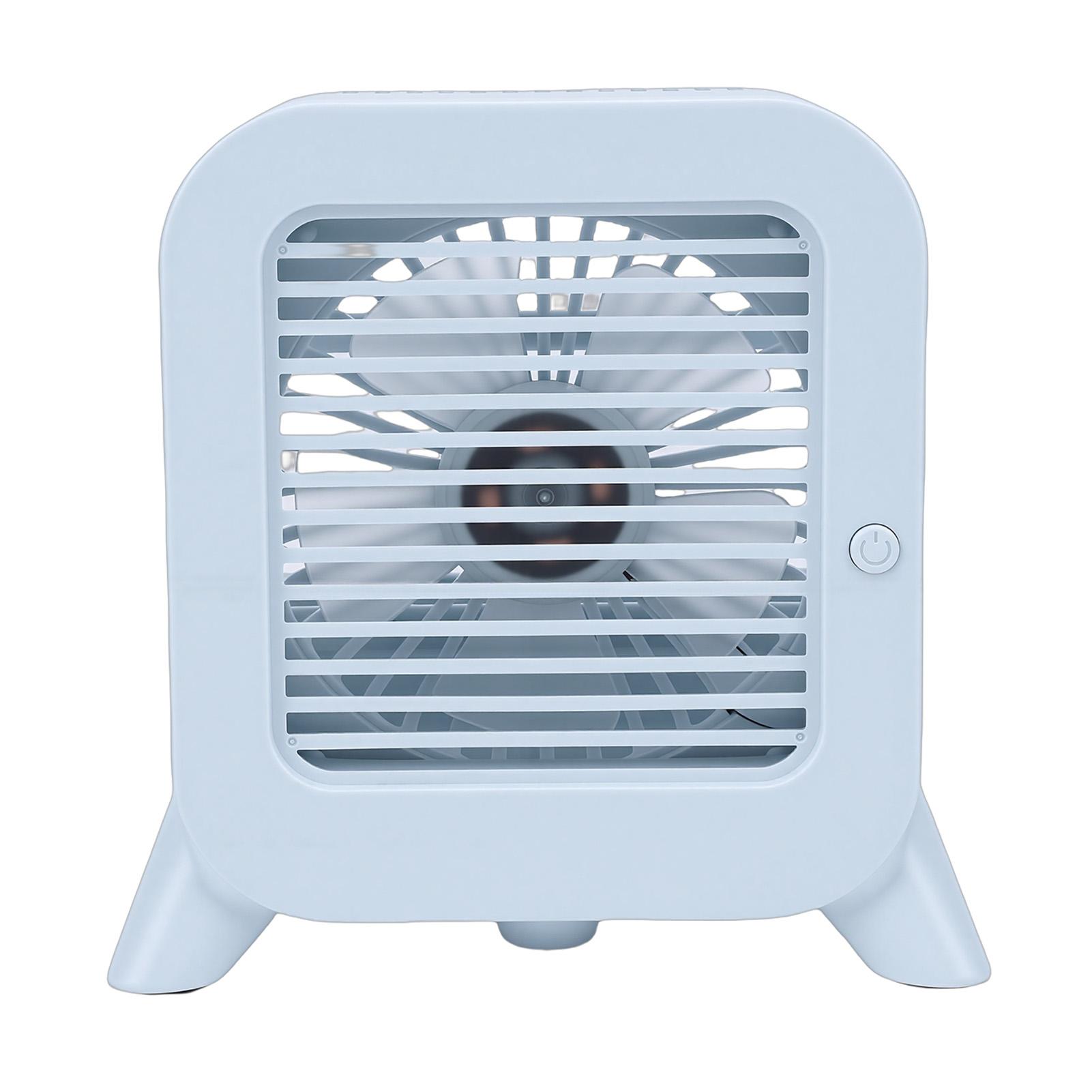 

Desk Air Cooler Fan Cordless USB Rechargeable Mini Air Conditioner Fan for Bedroom Room Office Desk