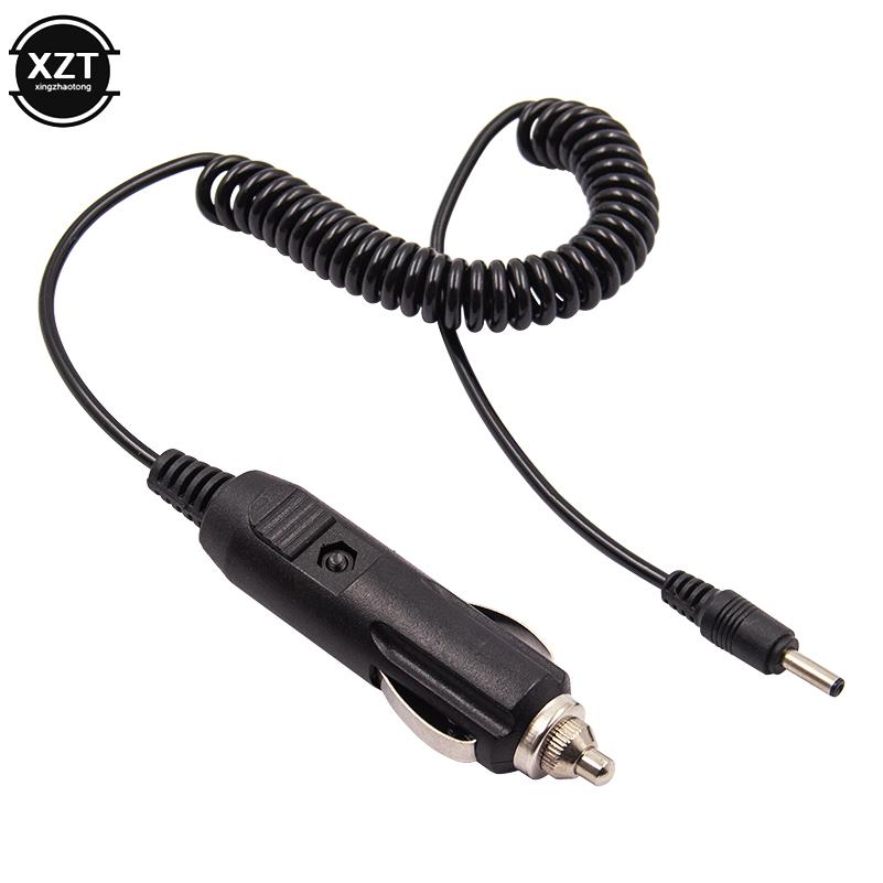 Portable 12V Car Cigarette lighter plug cable with DC 3.5mm*1.35mm male connector for car charger Extension Cable Socket Cord
