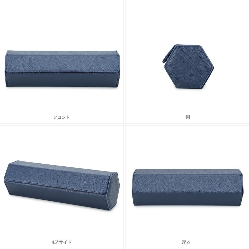 Family Watch Roll for 4 Hexagonal Retro Watch Case Genuine Leather Watch Case Watch Storage Box Luxury Velvet Interior Leather Metal Rubber Watch