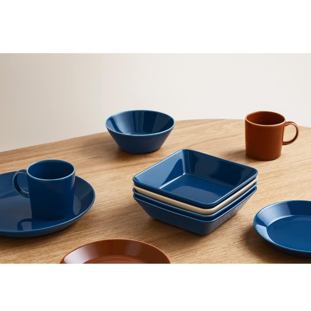 [Officially Imported] Iittala Teema Plate, 26cm, Vintage Blue, 1062243