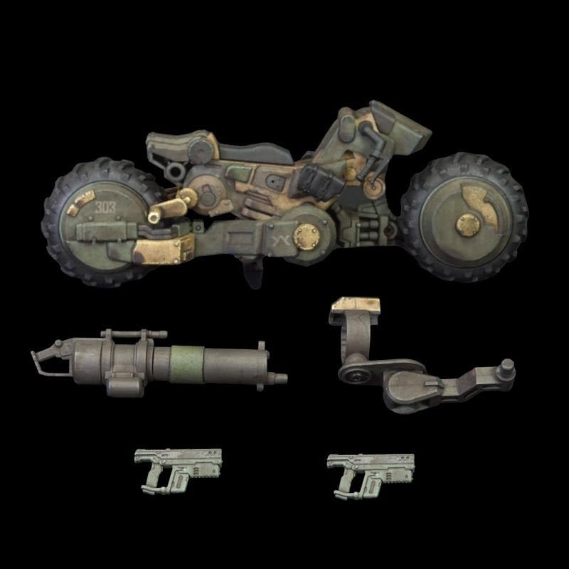 Acid Rain World FAV-A90 Serpent Speeder MKL2m Acid Rain World 1/18 Scale Painted Articulated Military Figure (The Last Line of Defense) TOYS ALLIANCE