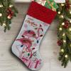 Cartoon Personalized Christmas Stocking Tropical Christmas Tree Pendant  Festival