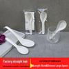 CHULV Disposable Biodegradable Soup Spoons