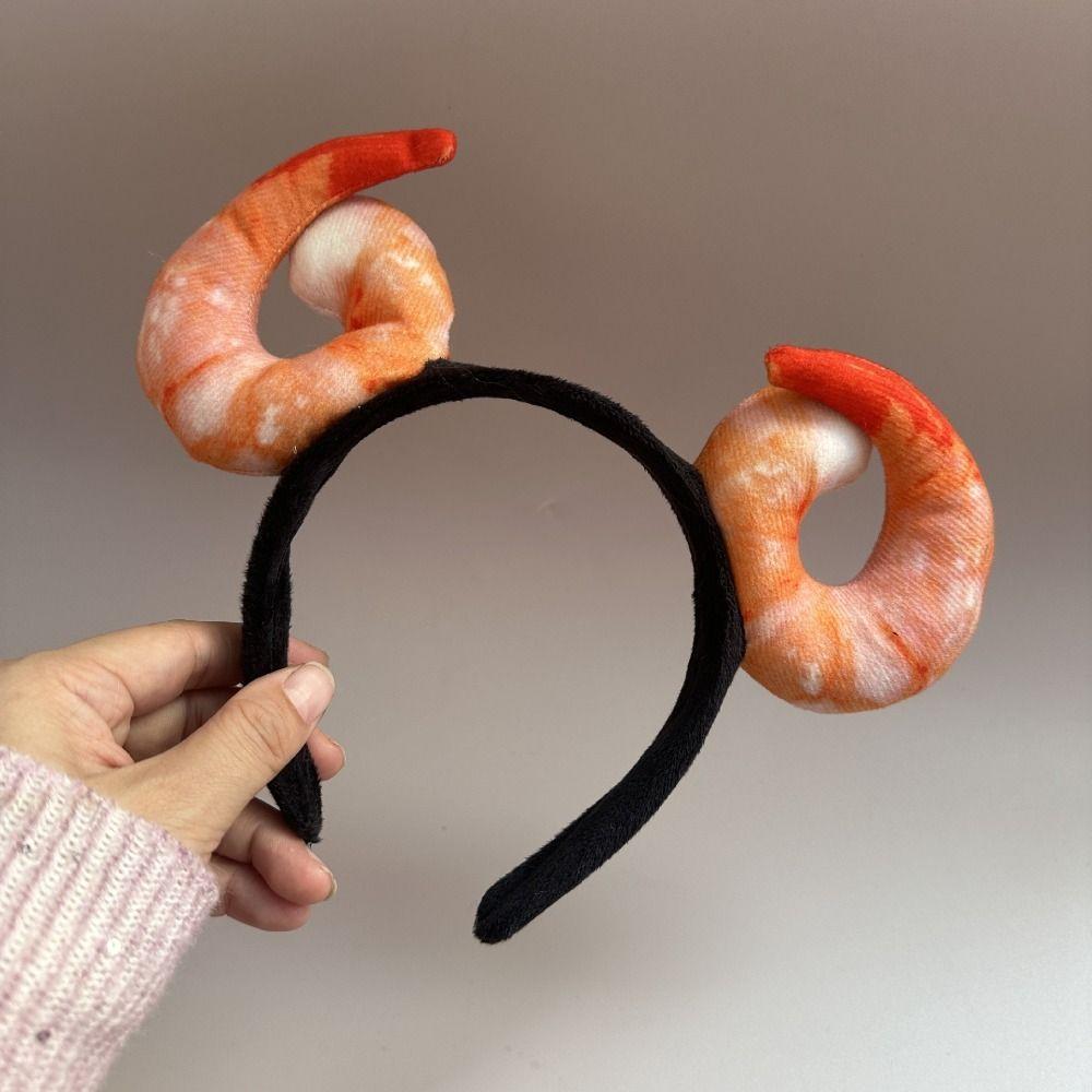 Kawaii Fruits Headband Headwear Vegetable Hair Bands Personality Simulated Food Hair Hoop Daily