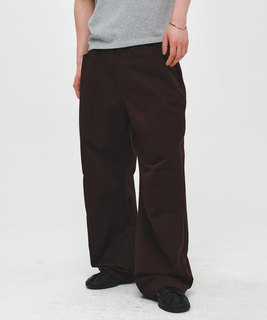 INTEMPOMOOD Fireworks Wide Pants_Burgundy