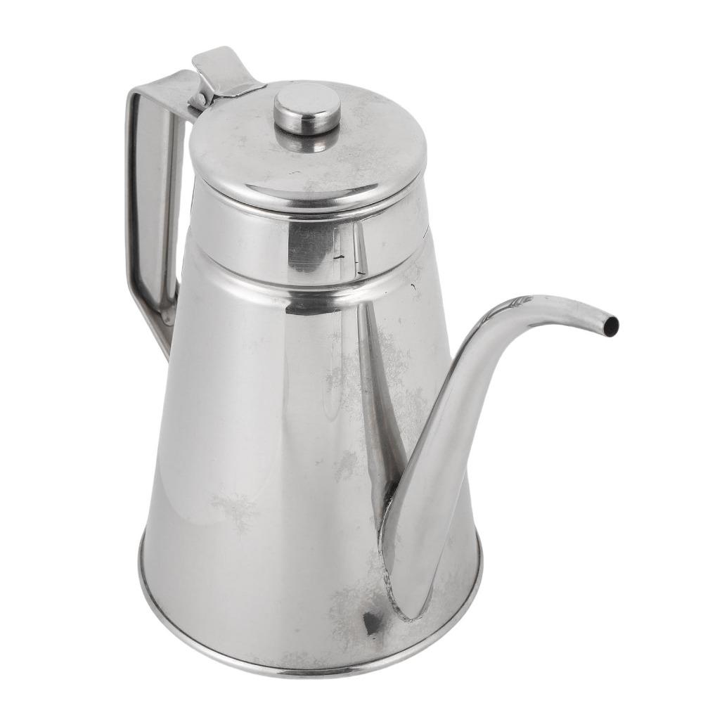 304 Stainless Steel Stainless Steel Oil Dispenser 1L/1.2L Olive Oil Dispenser Oil Storage