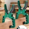 Durable Plastic Quick Clamp Spring Clamps Non-slip Handle Heavy Duty Locking Pliers Multi-Purpose Carpentry Clips Woodworking
