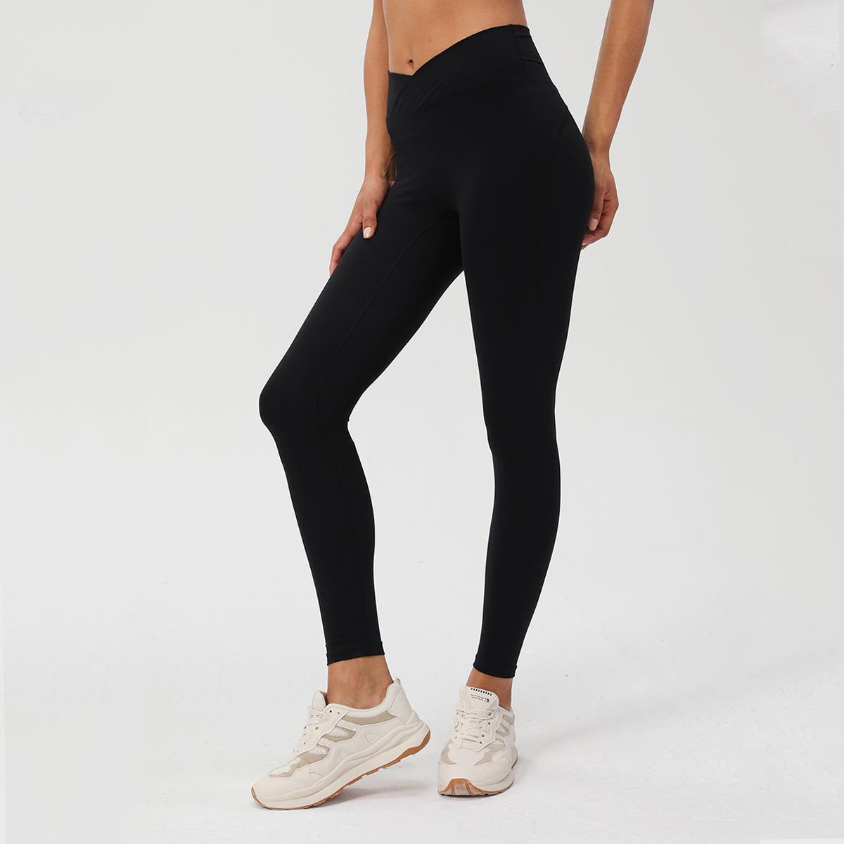 

2023 V-образный вырез талии No-Line Йога Штаны для женщин - Lulu Fitness Hip Style 10/XL