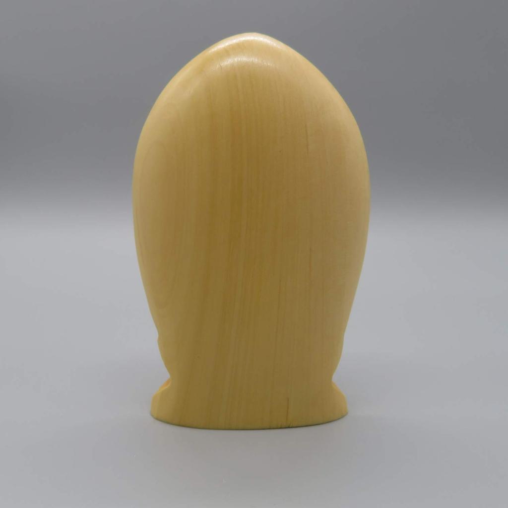 Guardian deity wooden miniature Buddha statue (Seishi Bodhisattva)