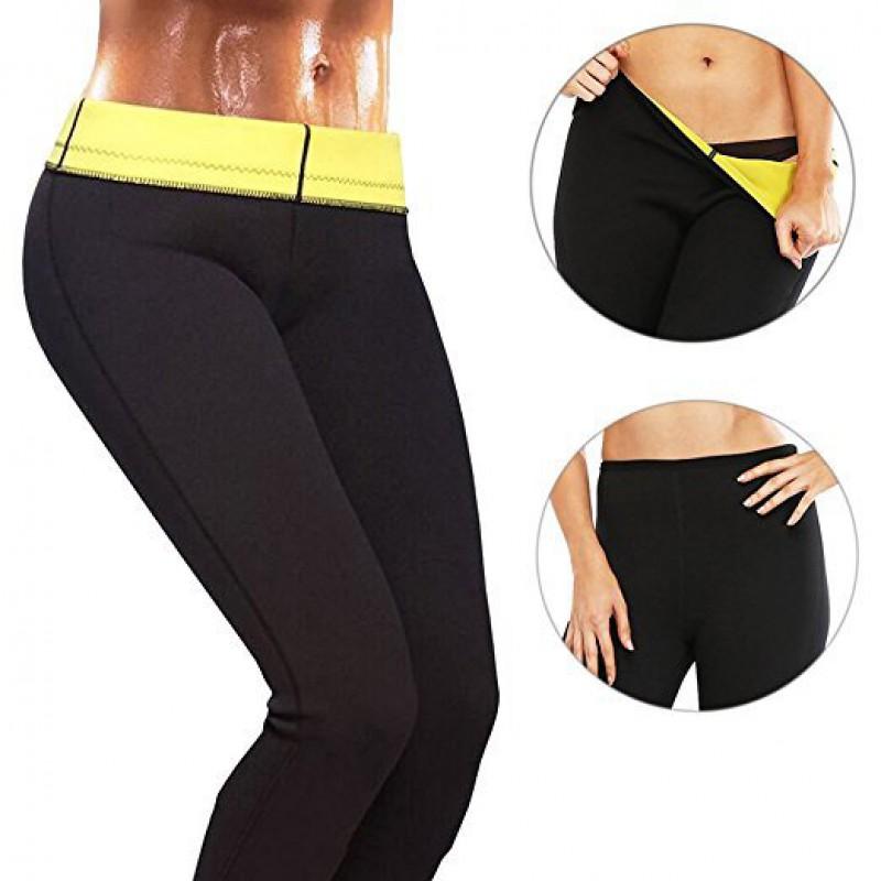 Unisex 9/10 Length Compression Leggings Gym Workout Running Yoga Sauna Sweat Pants Breathable Quick-Dry Fitness Wear
