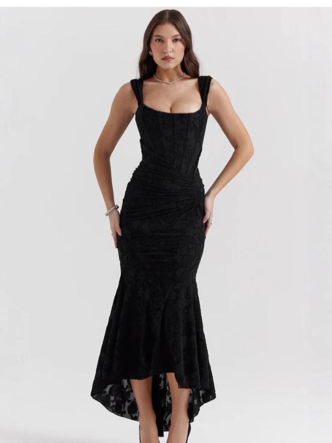 Elegante Vestito in Stile Euro-Americano