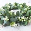 42cm Decoration Artificial Flower Fake Rattan Leaves Lifelike Party Plant Spring Summer Wall Wreath Decor Garland