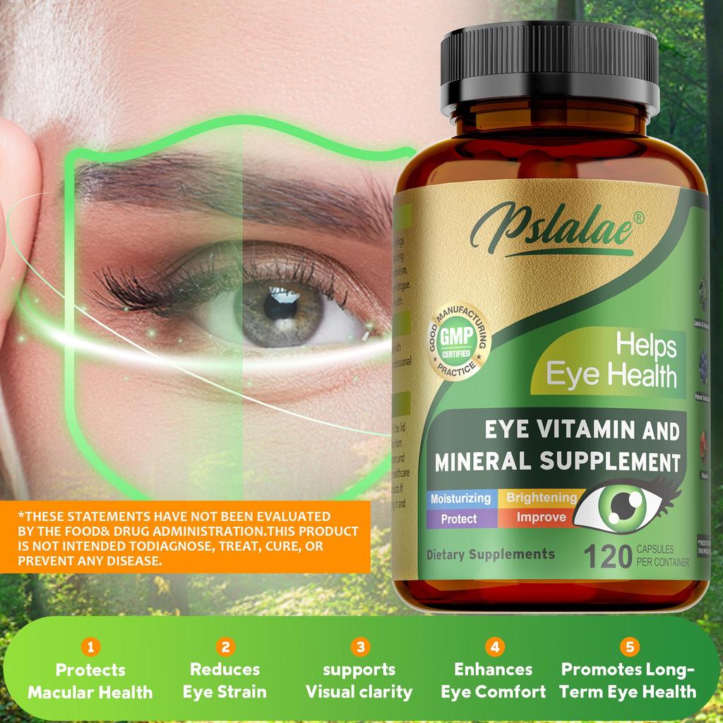 Pslalae - Lutein & Zeaxanthin Complex Capsules - Eye Health