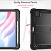 Case For Xiaomi Pad 6 7 8 Pro /Poco X1 11.2" and Redmi Pad 2 SE Pro Poco C1 Pocp M1 12.1"With Kickstand and Pen Slot Rugged Full Body Protective
