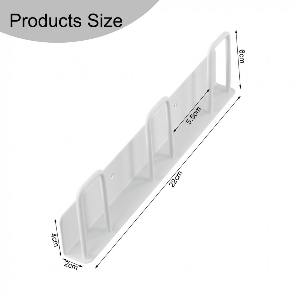 Úložný držák na kelímky Vysoká nosnost Nástěnný